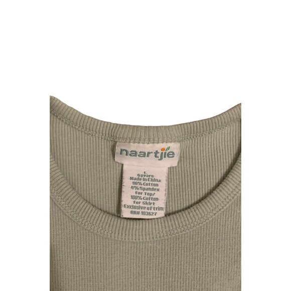 Naartjie Green Butterfly Dress Size 6 - Picture 2 of 5